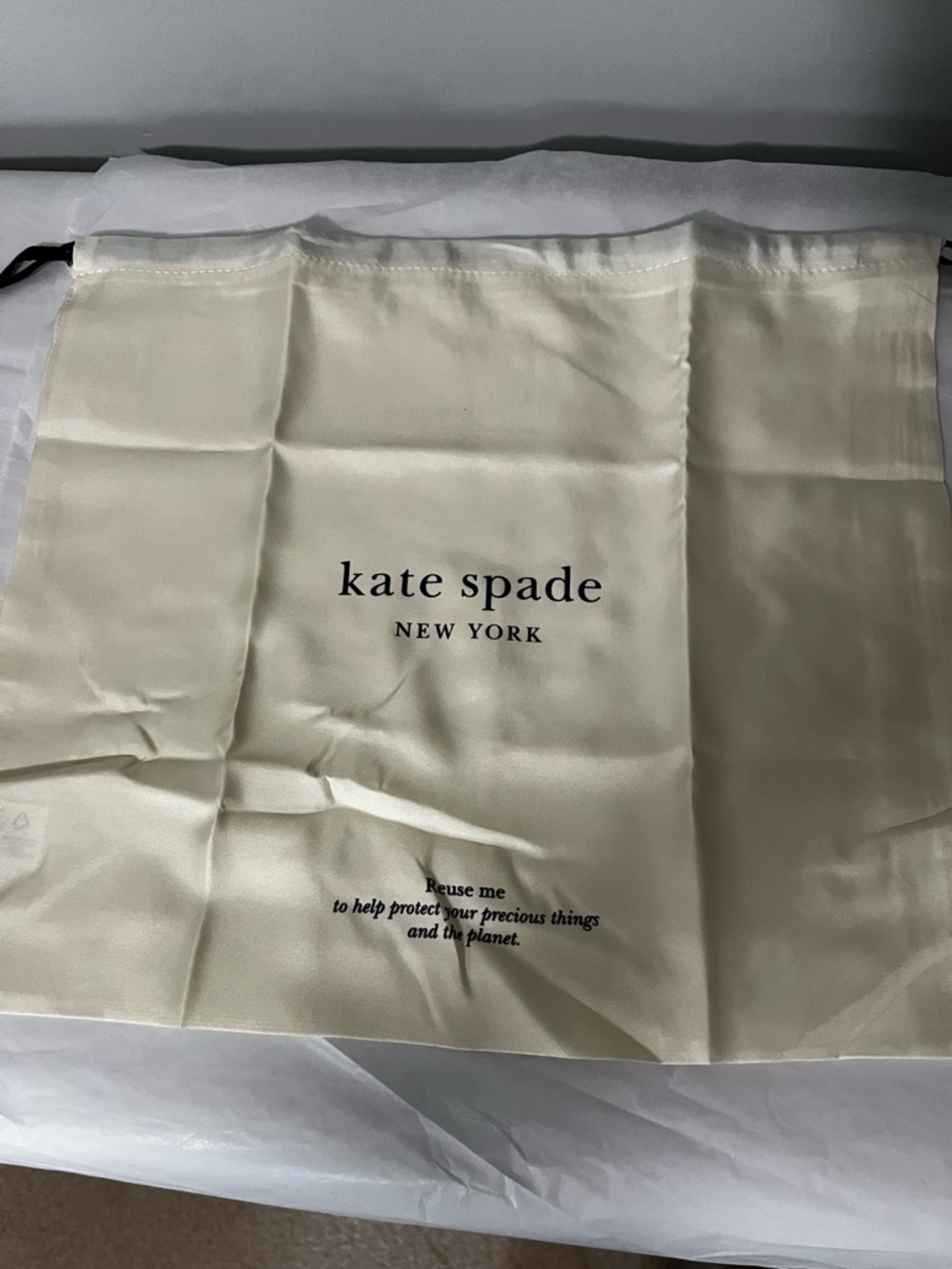 Kate Spade Deco Quilted Suede Shoulder/ Crossbody Bag -NWT - Picture 7 of 15